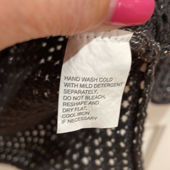 Jeanne Pierre || Knit Sweater with Silver Metalized Threading Running Through - Picture 8 of 10